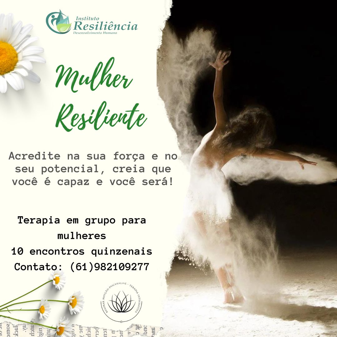 Mulher Resiliente – Instituto Resiliência